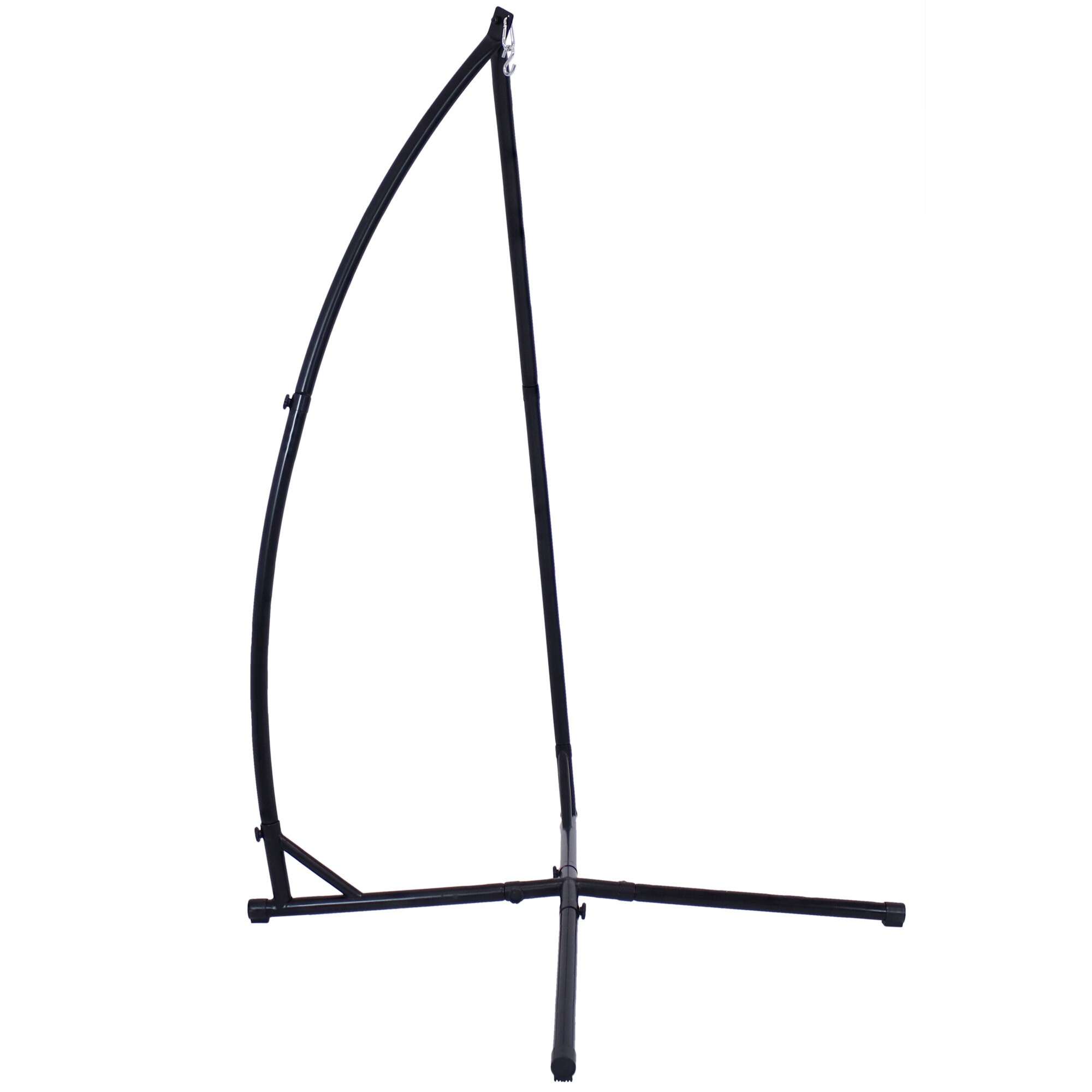 Sunnydaze Decor X-Stand for Hanging Hammock Chairs - 82in. Height, 250-Lb. Capacity, Steel, Black, Model# DL-XHSHC